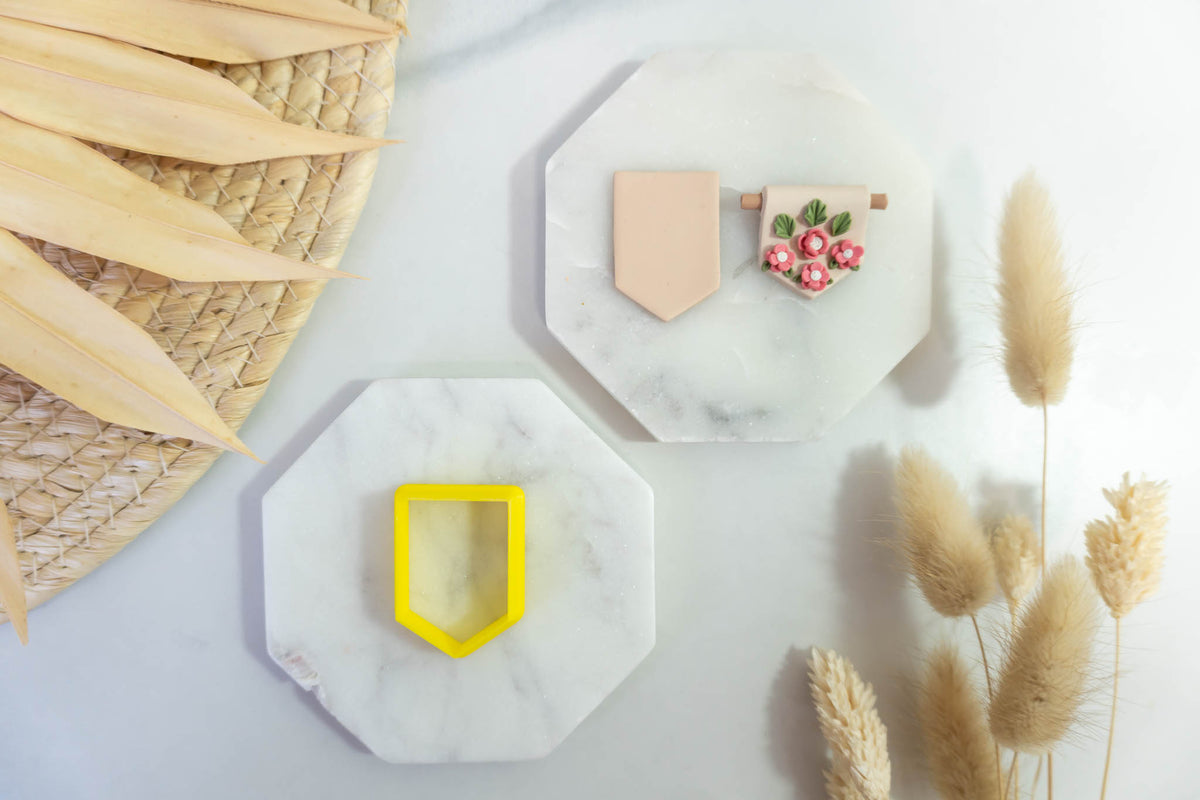 Boho Banner Clay Cutter