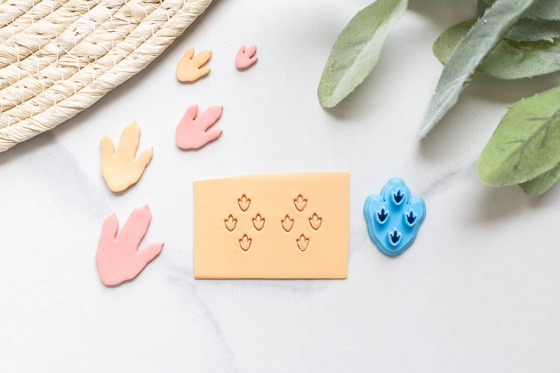 Dino Footprint Micro Cutters