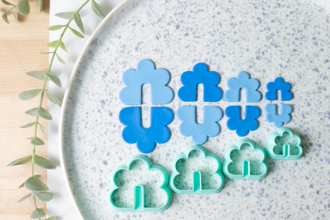 Ruffled Rainbow Arch Clay Cutters