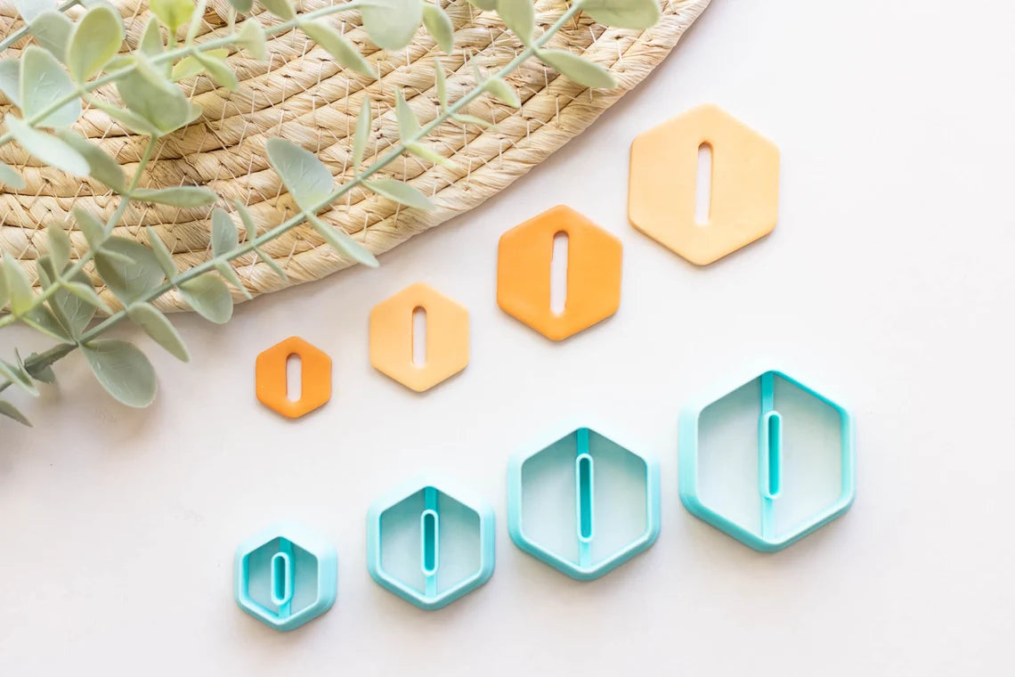Essentials Hexagon Link Clay Cutters