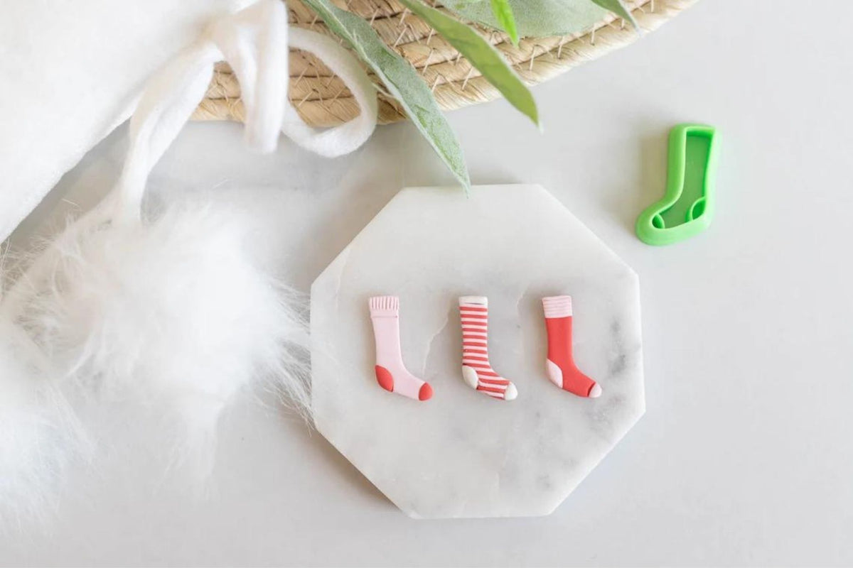 Christmas Sock / Stocking Clay Cutters