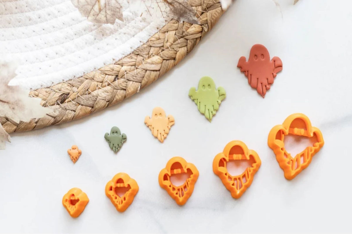 Halloween Ghost Clay Cutters