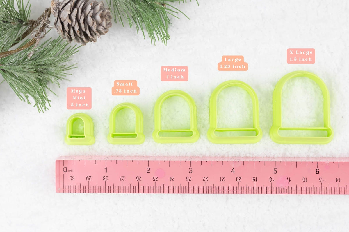 Snow Globe (Tall Version) Clay Cutters