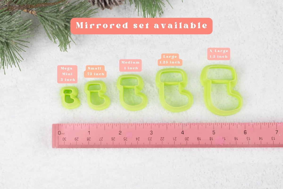 Christmas Stocking Clay Cutters