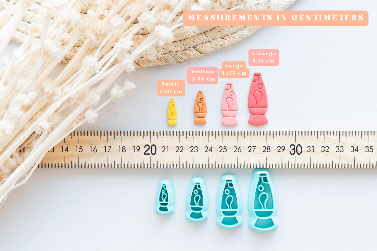 Retro Lava Lamp Clay Cutters