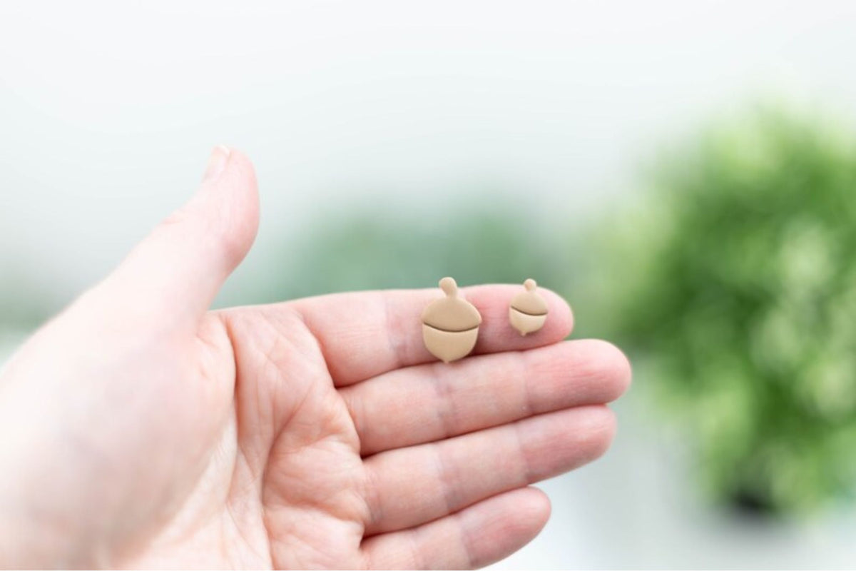 Fall Acorn Clay Cutters