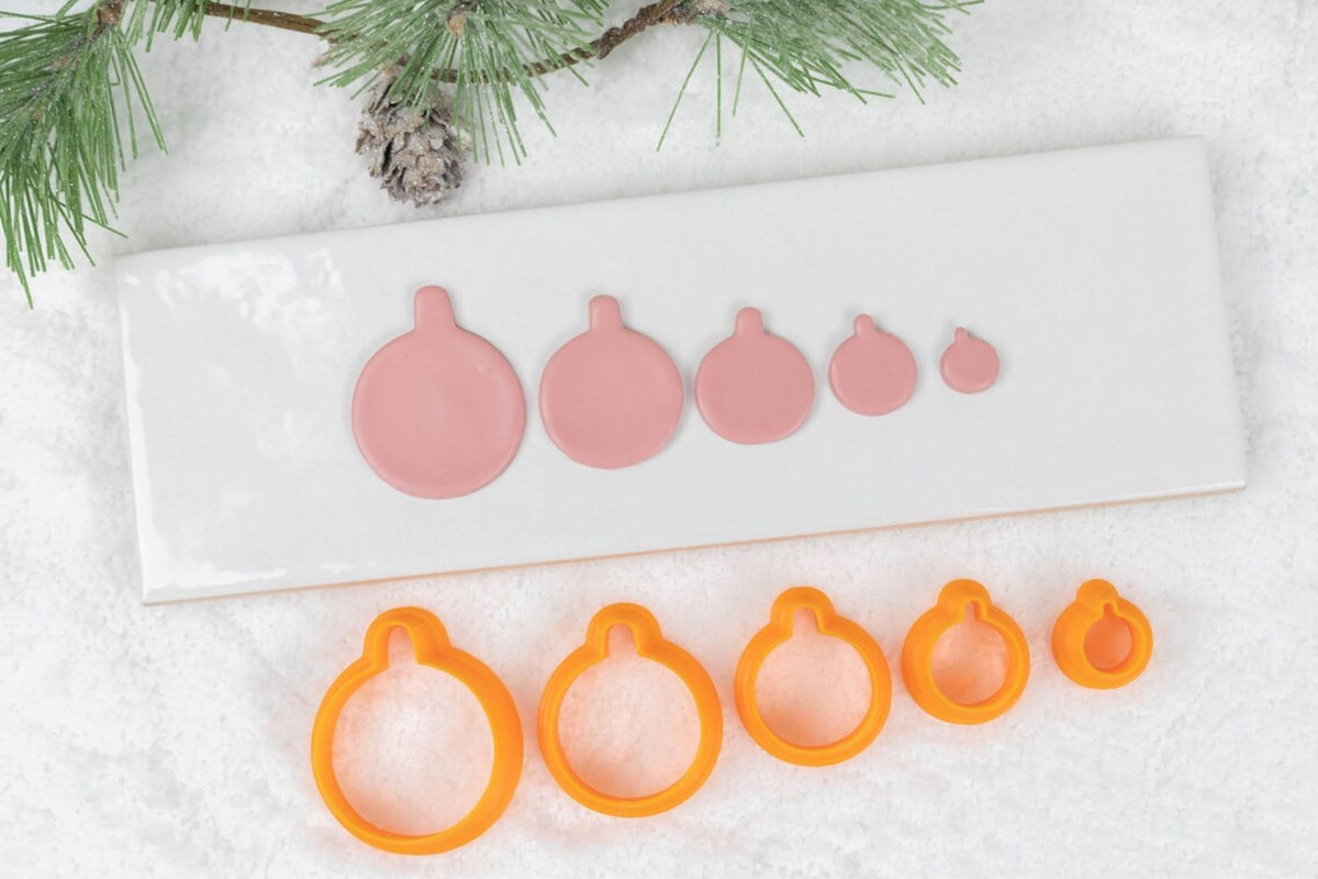 Christmas Ball Tree Ornament Clay Cutters