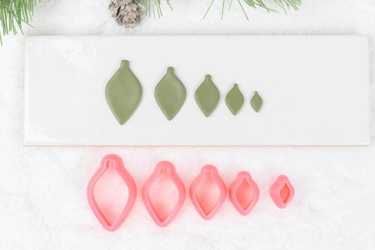 Christmas Light Tree Ornament Clay Cutters