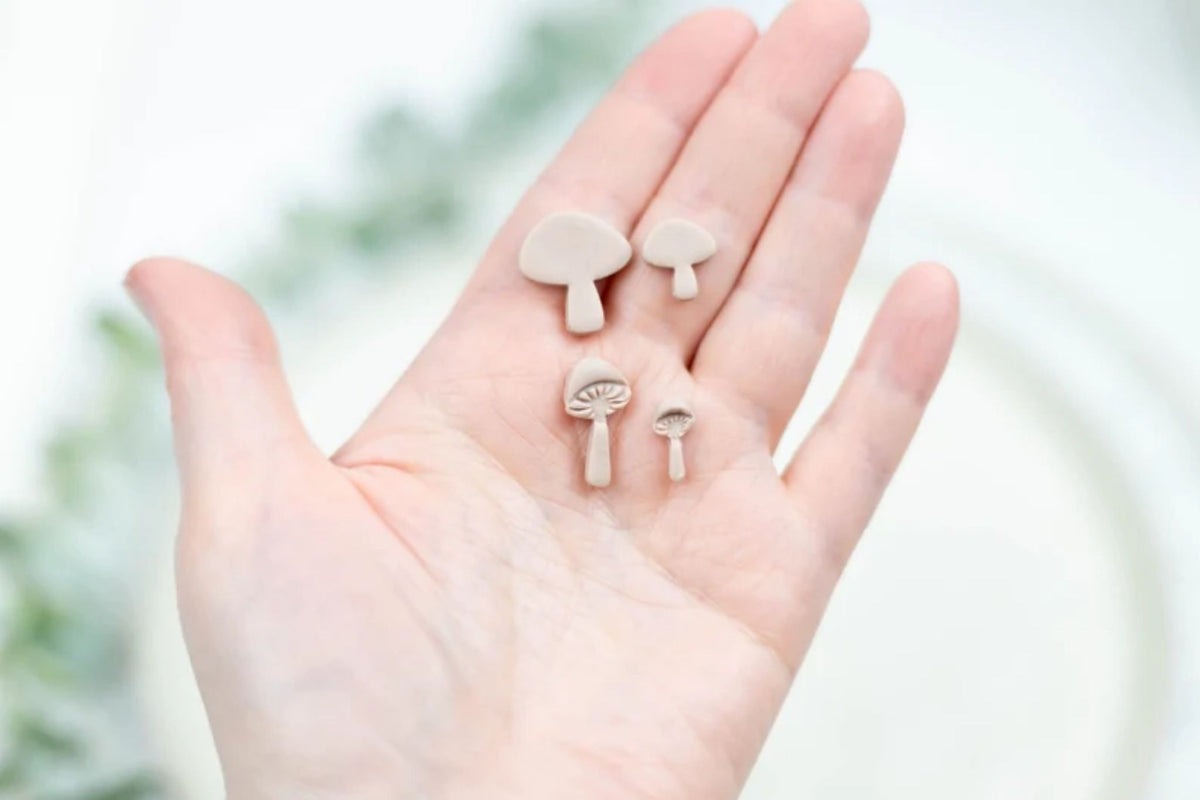 Fall Mushroom Clay Cutters