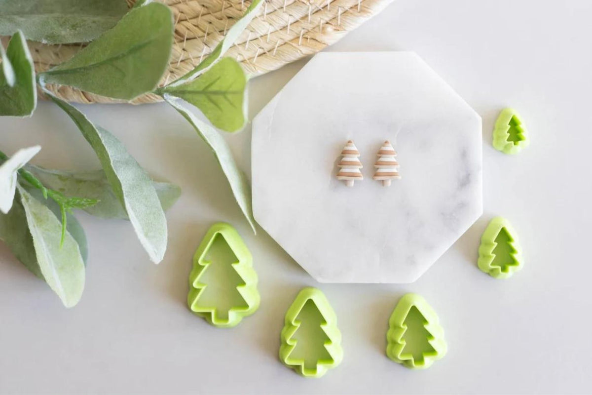 Winter / Christmas Tree Clay Cutters