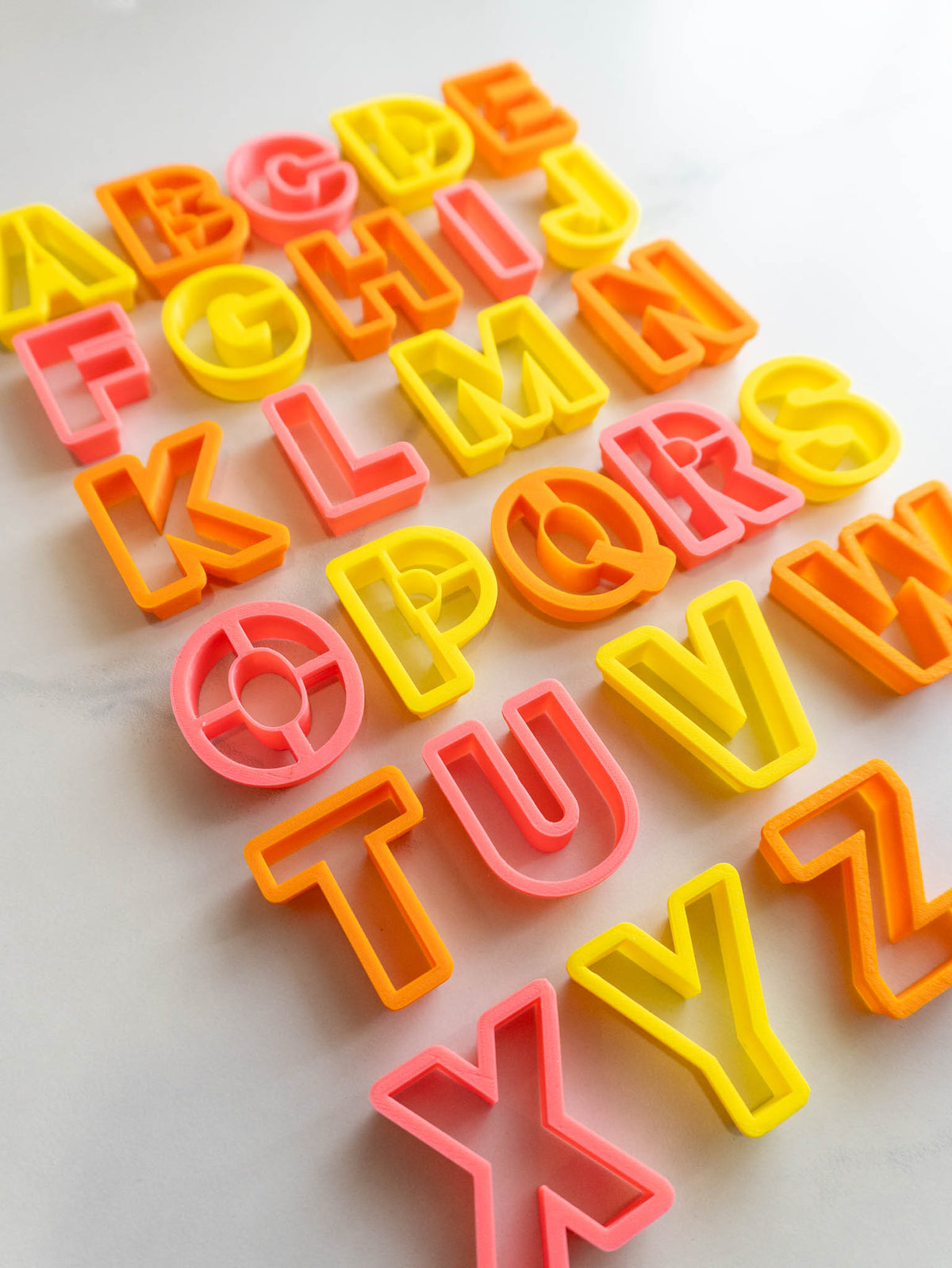 Alphabet Clay Cutters, ABC, Personalized Products