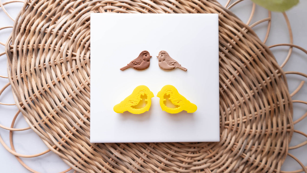 Detailed Bird Clay Cutter