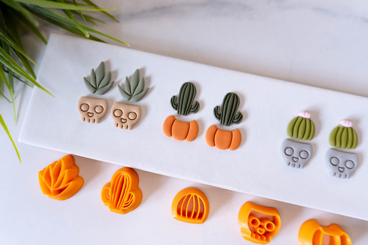 Plant Lover Fall / Halloween Clay Cutters Set