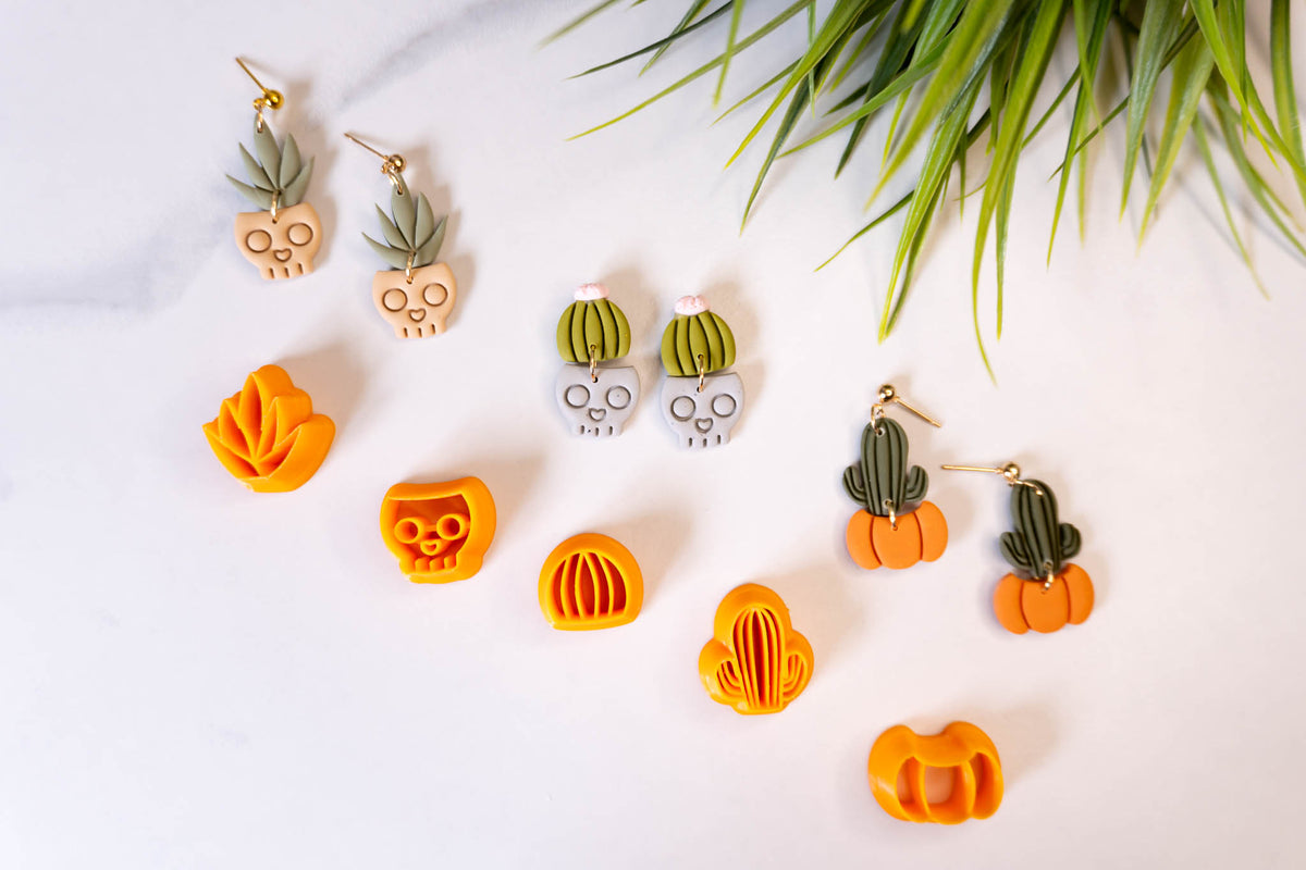 Plant Lover Fall / Halloween Clay Cutters Set