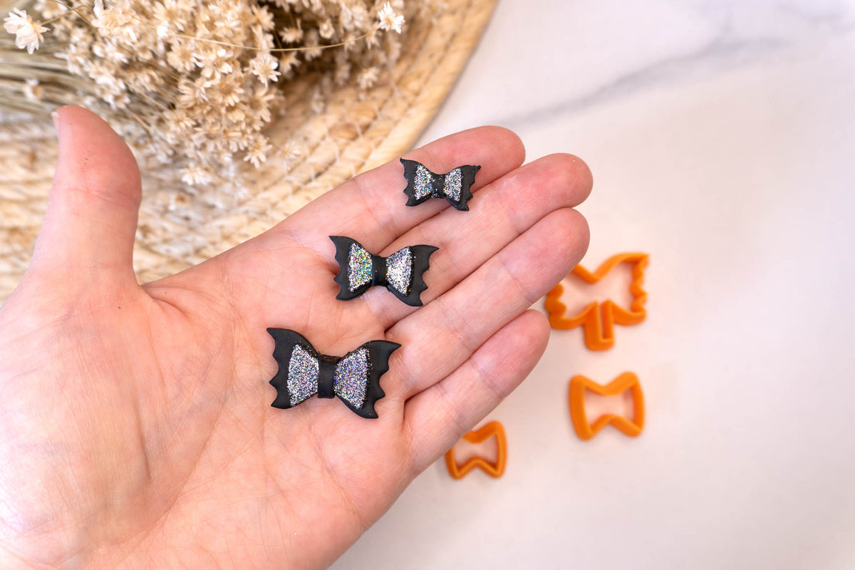 Bat Bows Halloween Clay Cutters