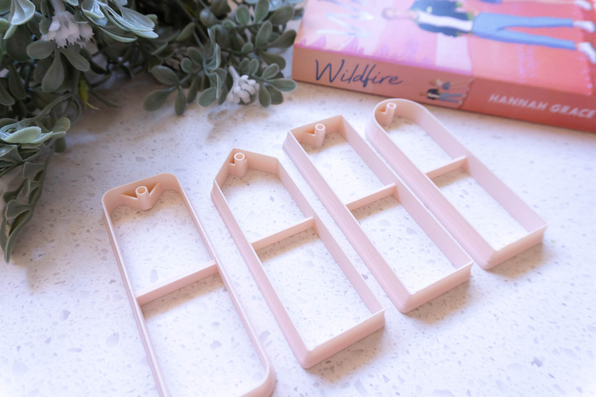 Bookmark Clay Cutters - Various Shapes