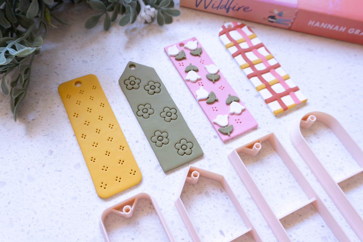 Bookmark Clay Cutters - Various Shapes