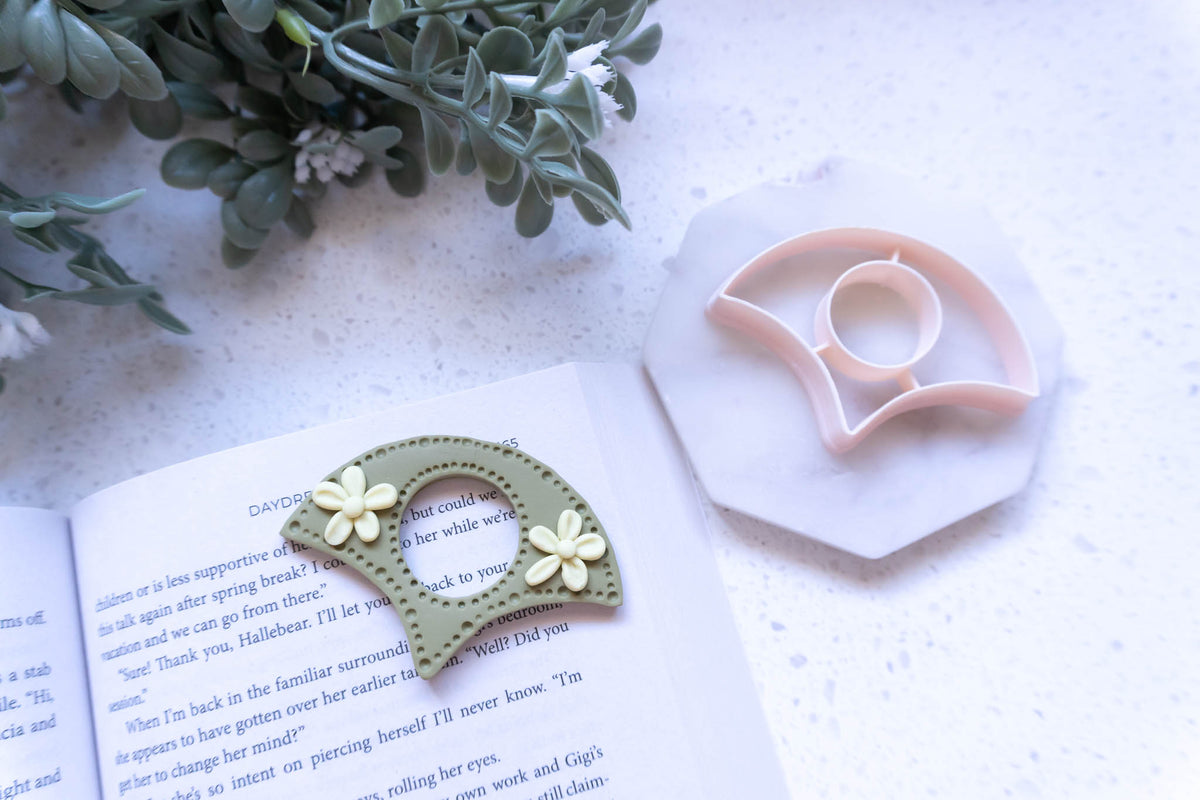 Book Page Holder Clay Cutter, Book lover Gift