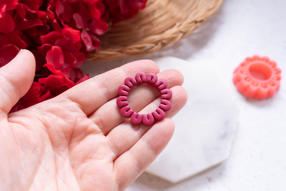 Valentines Flower Wreath