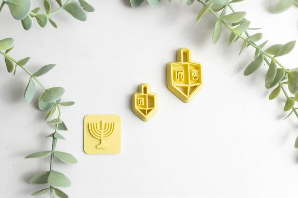 Hanukkah Clay Cutters and Stamp