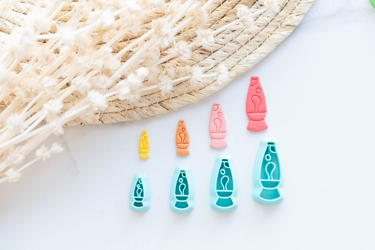 Retro Lava Lamp Clay Cutters