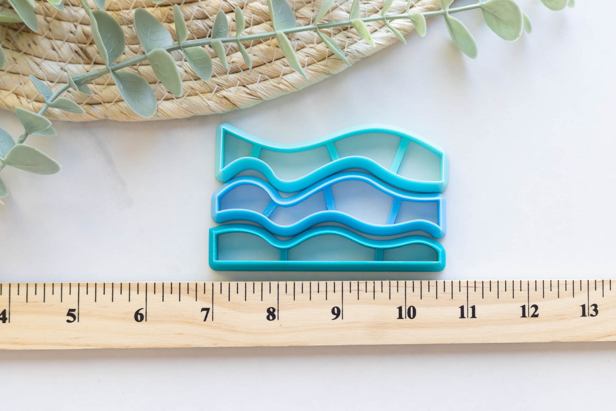 Ocean Wave Clay Cutter Set