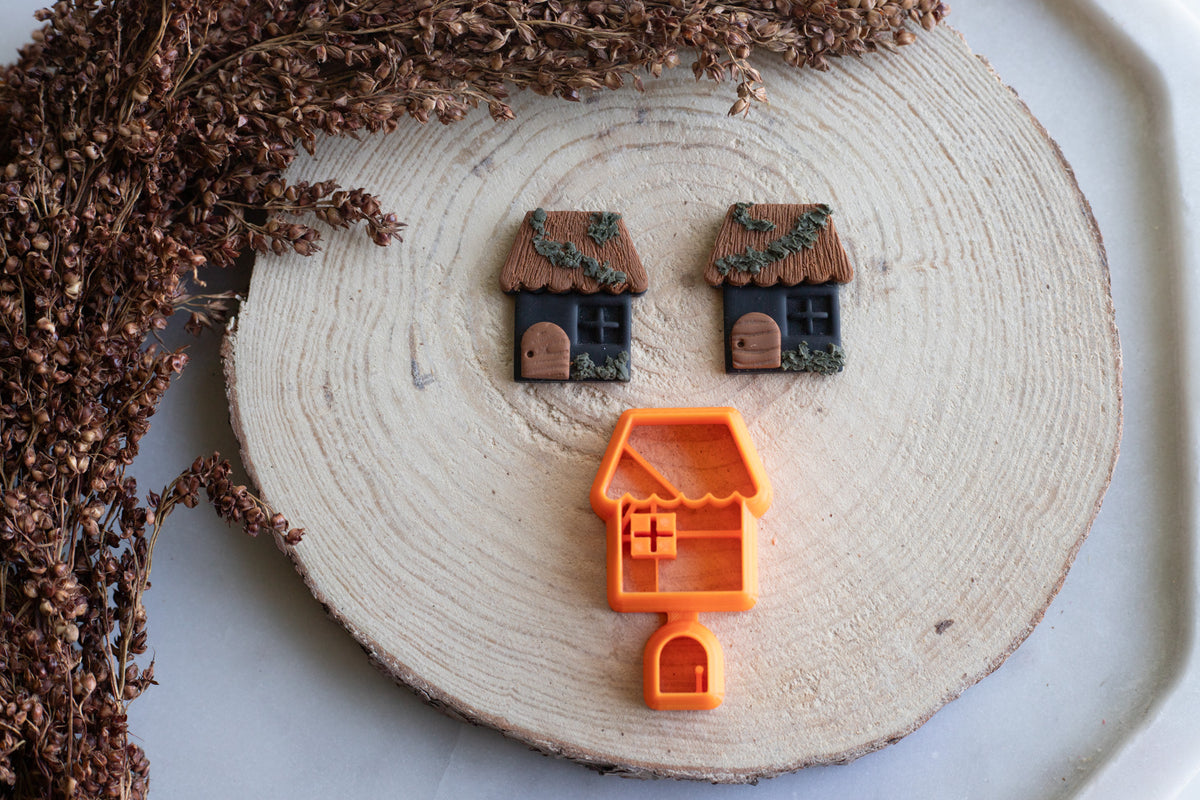 Cozy Cottage Set Polymer Clay Cutters
