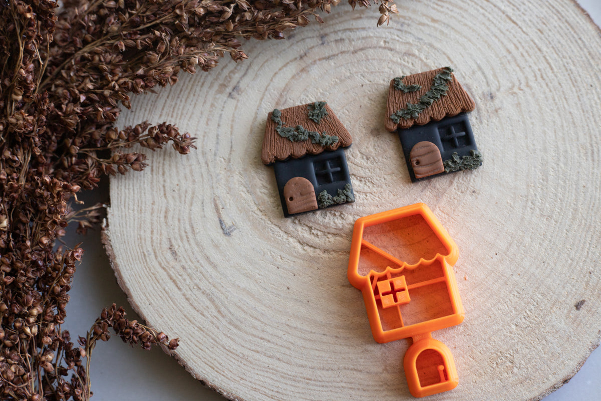 Cozy Cottage Set Polymer Clay Cutters