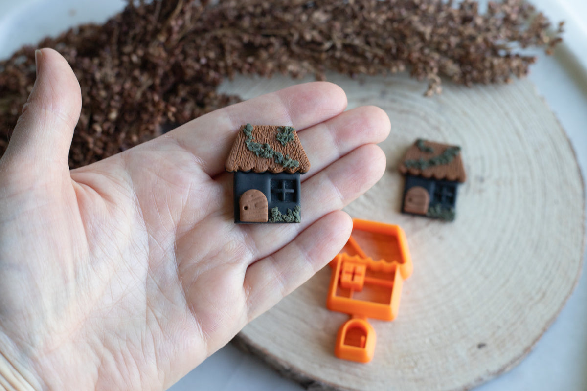 Cozy Cottage Set Polymer Clay Cutters