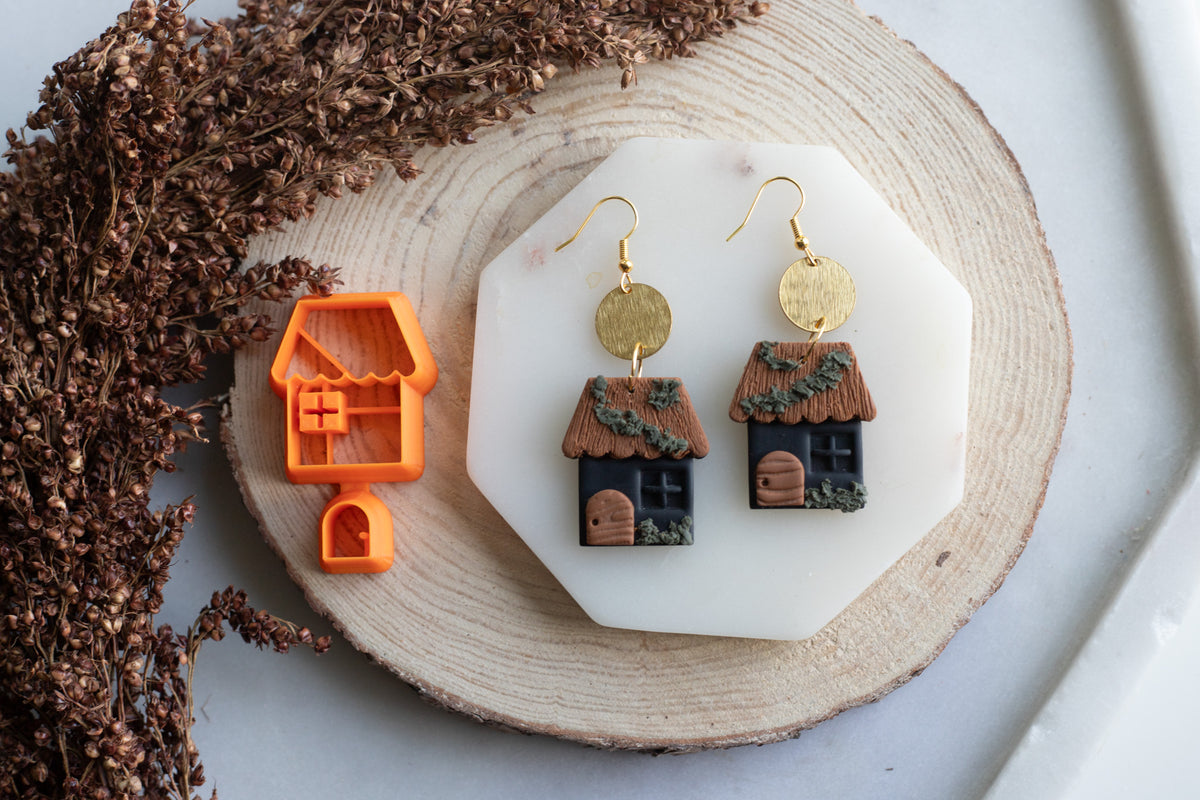 Cozy Cottage Set Polymer Clay Cutters