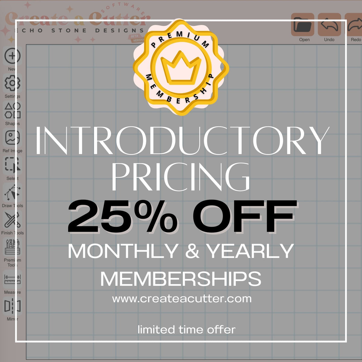 Create a Cutter Premium Membership Subscription