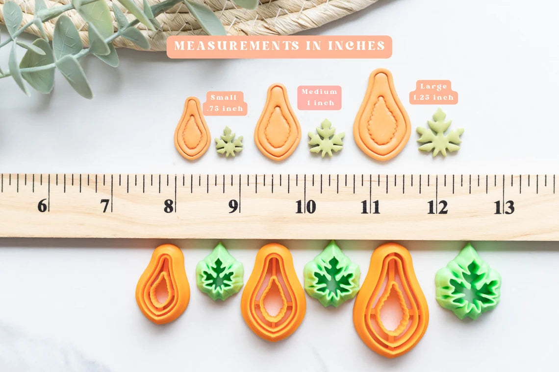 Papaya Fruit Clay Cutter