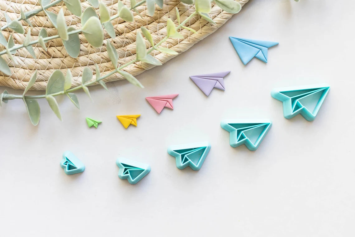 Paper Airplane Clay Cutters - Back to School