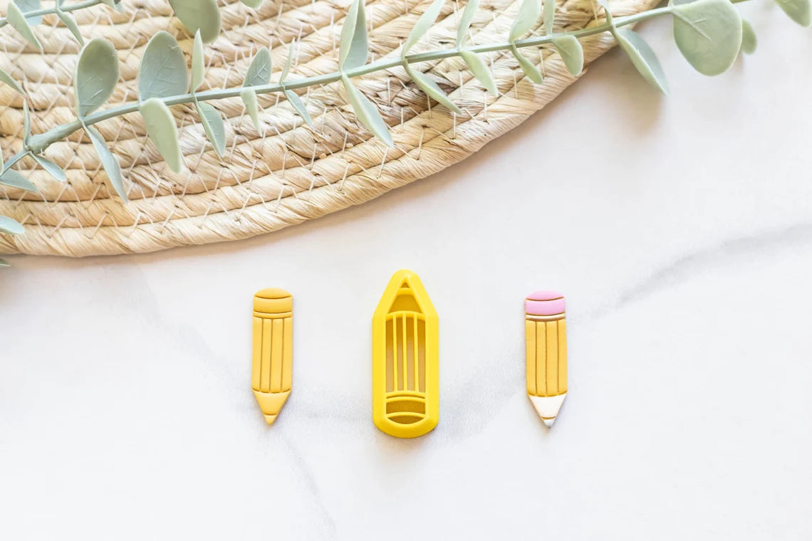 School Pencil Clay Cutters - Back to School