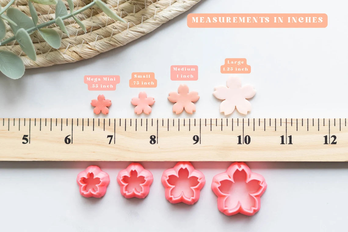 Cherry Blossom Clay Cutters - DIY Flower - Build a Flower