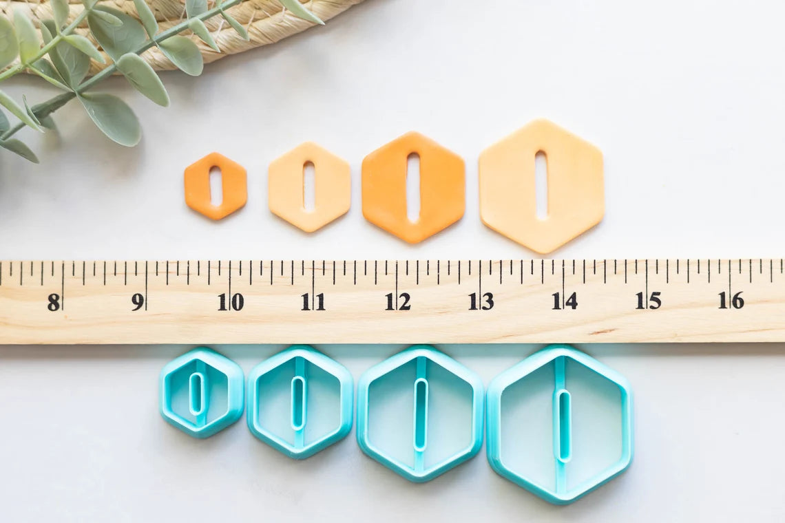 Essentials Hexagon Link Clay Cutters