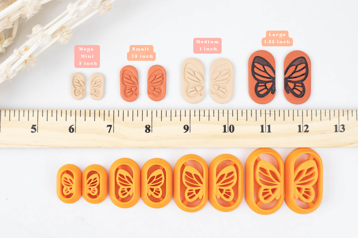 Butterfly Wing Cutters in various sizes