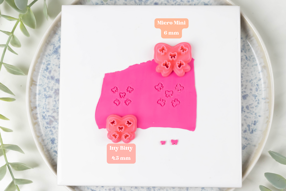 Pink Bow Micro Cutters