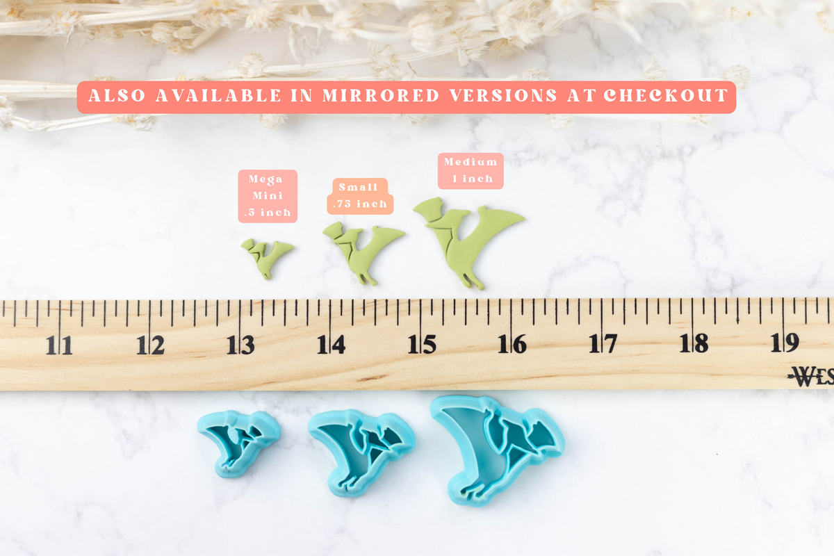 Pteranodon Dinosaur Cutters in various sizes