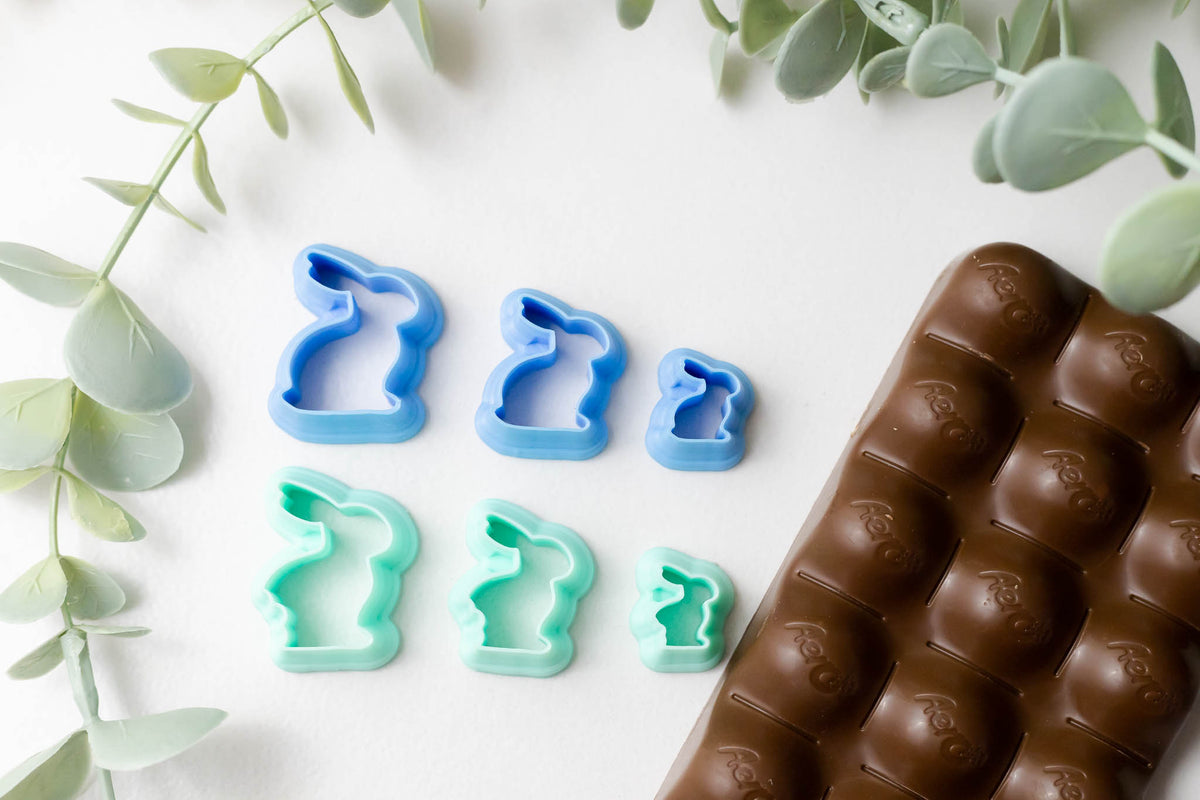 Chocolate Easter Bunny Cutters in various sizes