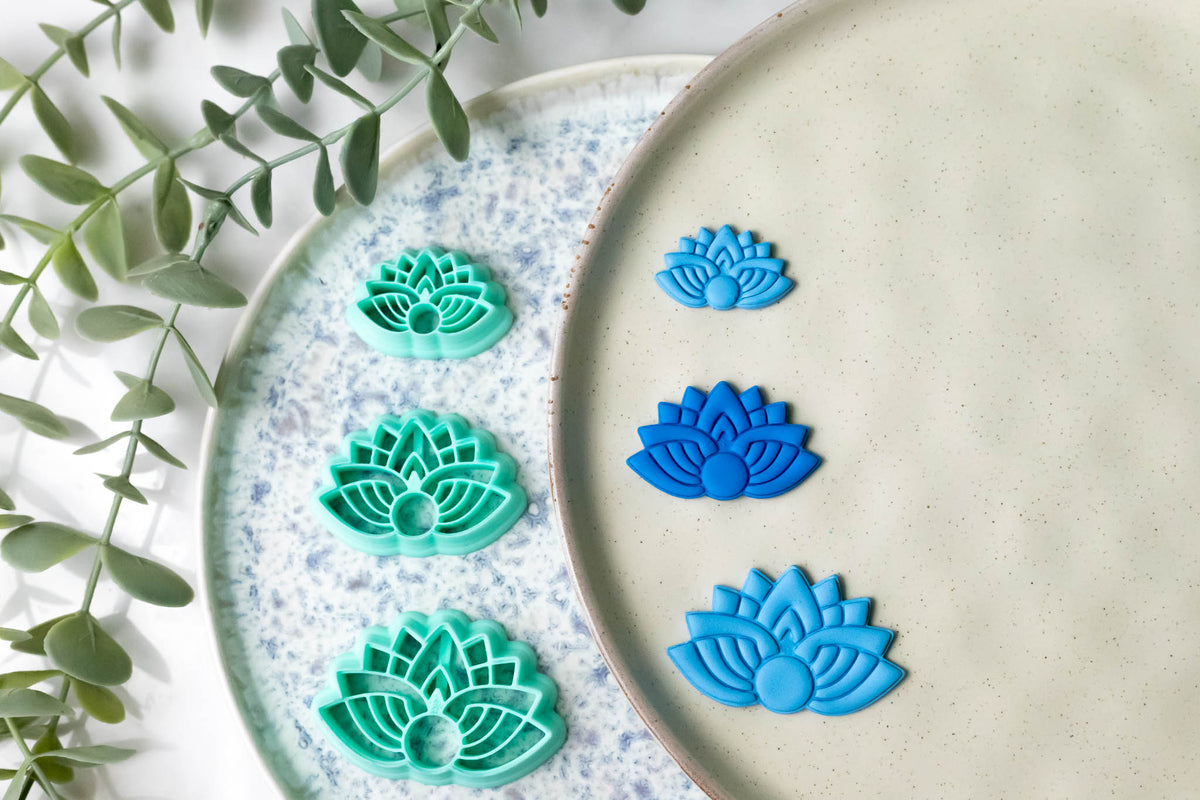 Henna Flower Clay Cutters