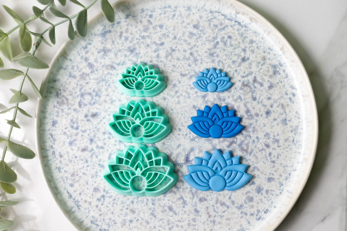 Henna Flower Clay Cutters