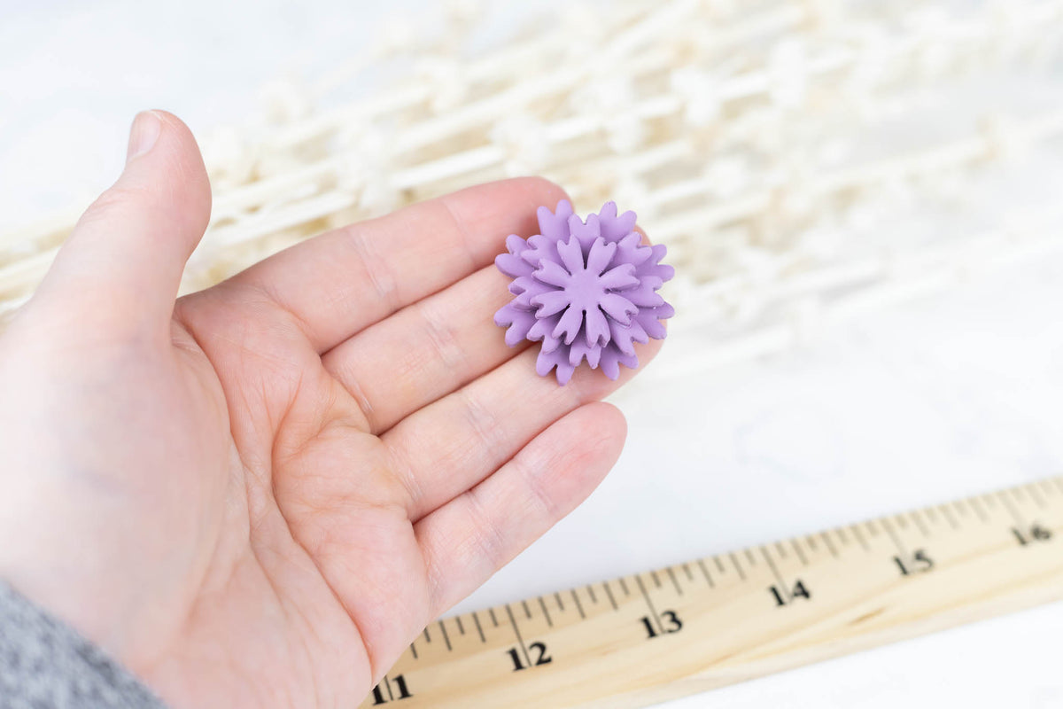 Cosmos Flower Clay Cutters