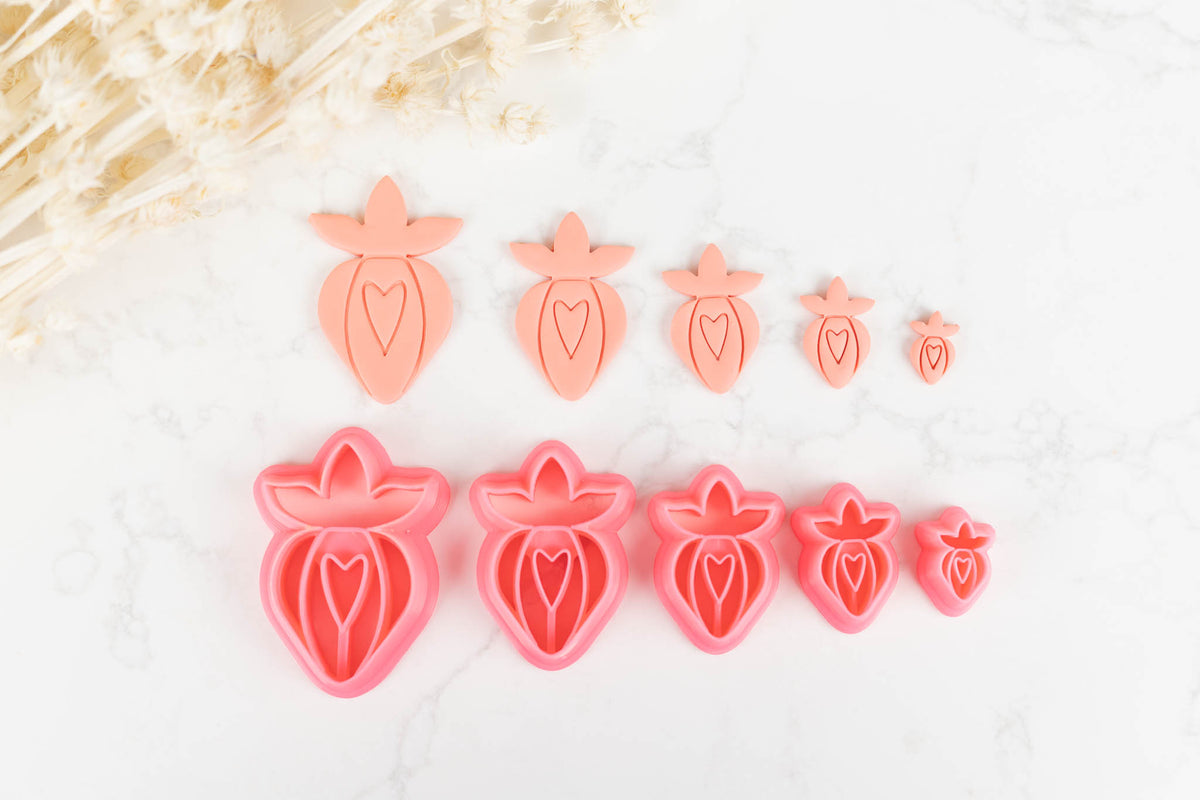 Half Strawberry Cutters - Cut Strawberries - Valentines