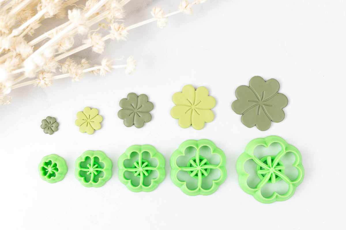 4 Leaf Clover/Shamrock Cutters - St. Patrick's Day