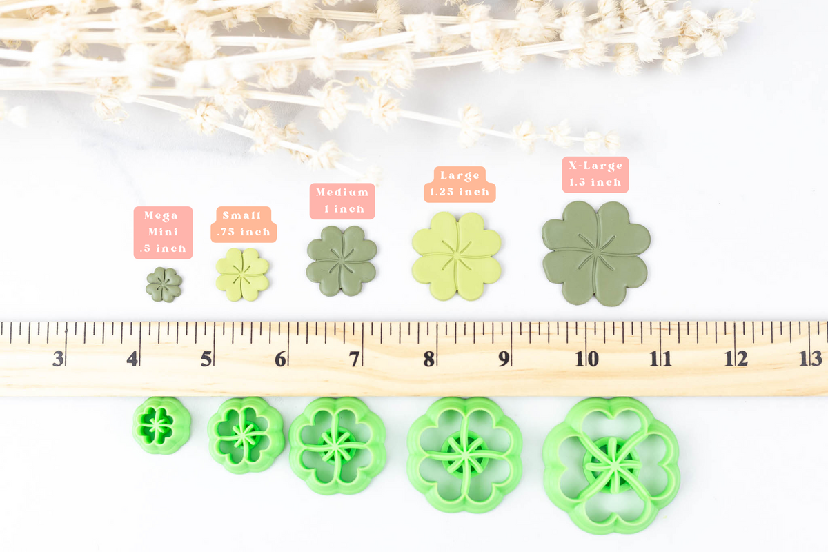 4 Leaf Clover/Shamrock Cutters - St. Patrick's Day